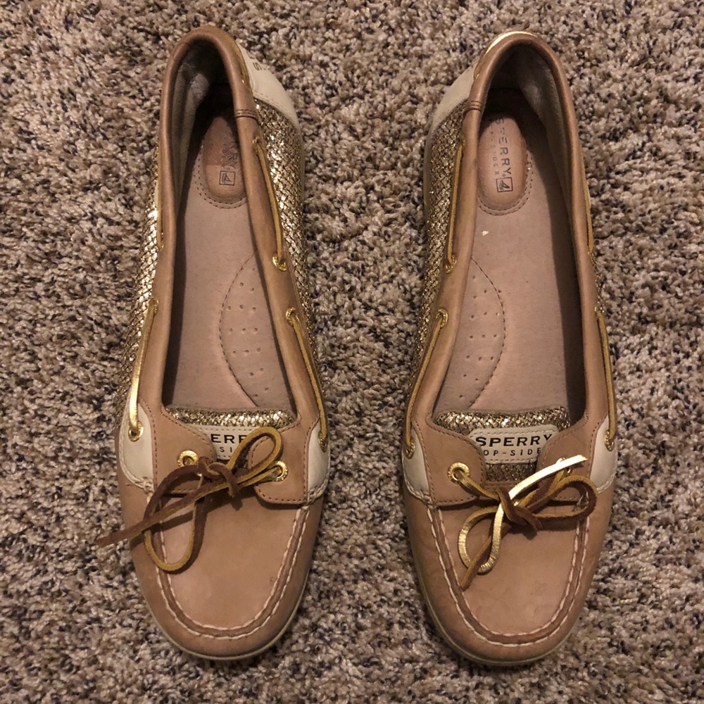 Sperry Top-Sider Leather Boat Shoes Sz 12